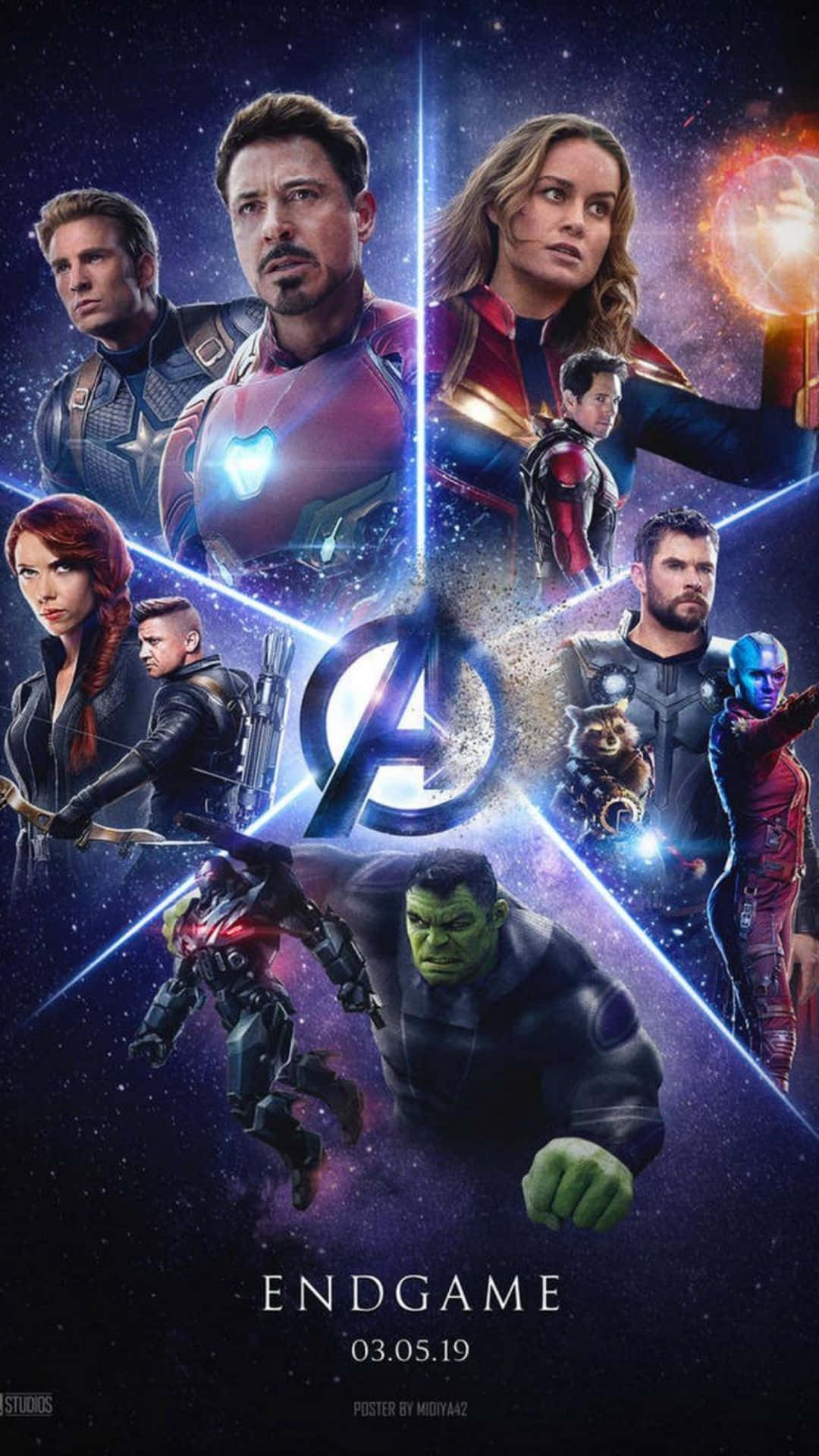 Avengers Endgame Iphone Fond d'écran