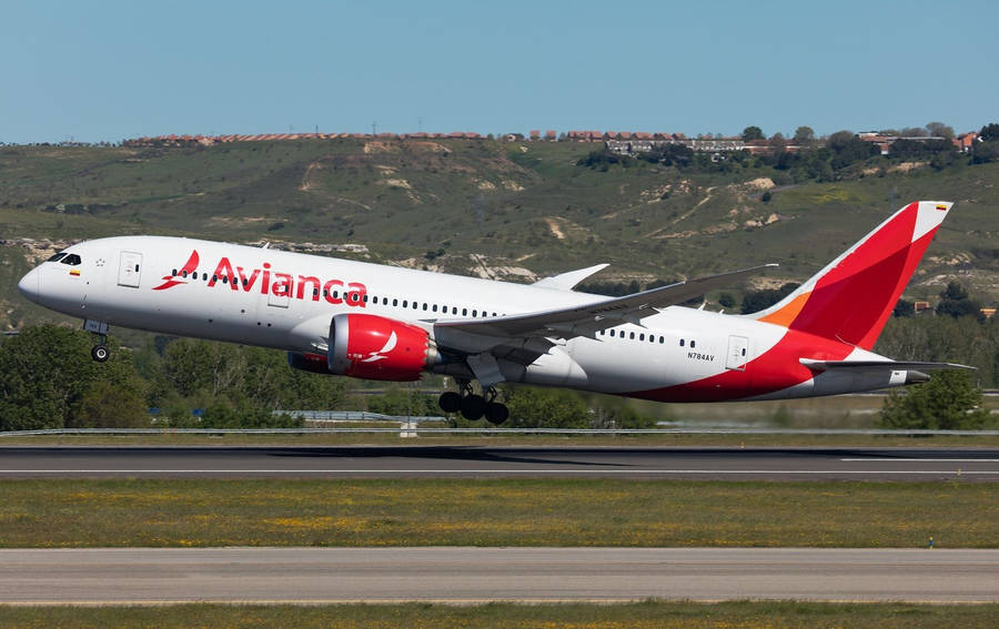 Avianca Bakgrunnsbildet