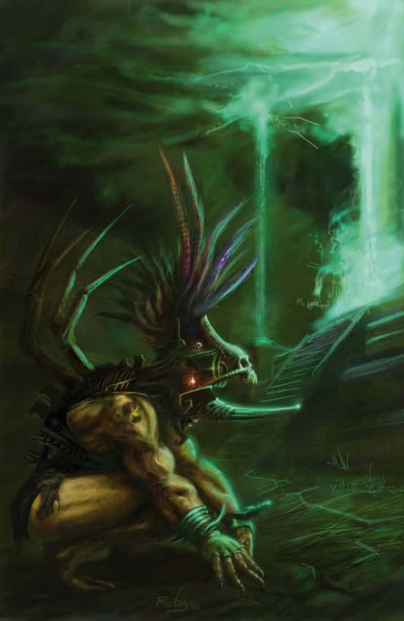 Aztec Warrior Bakgrunnsbildet