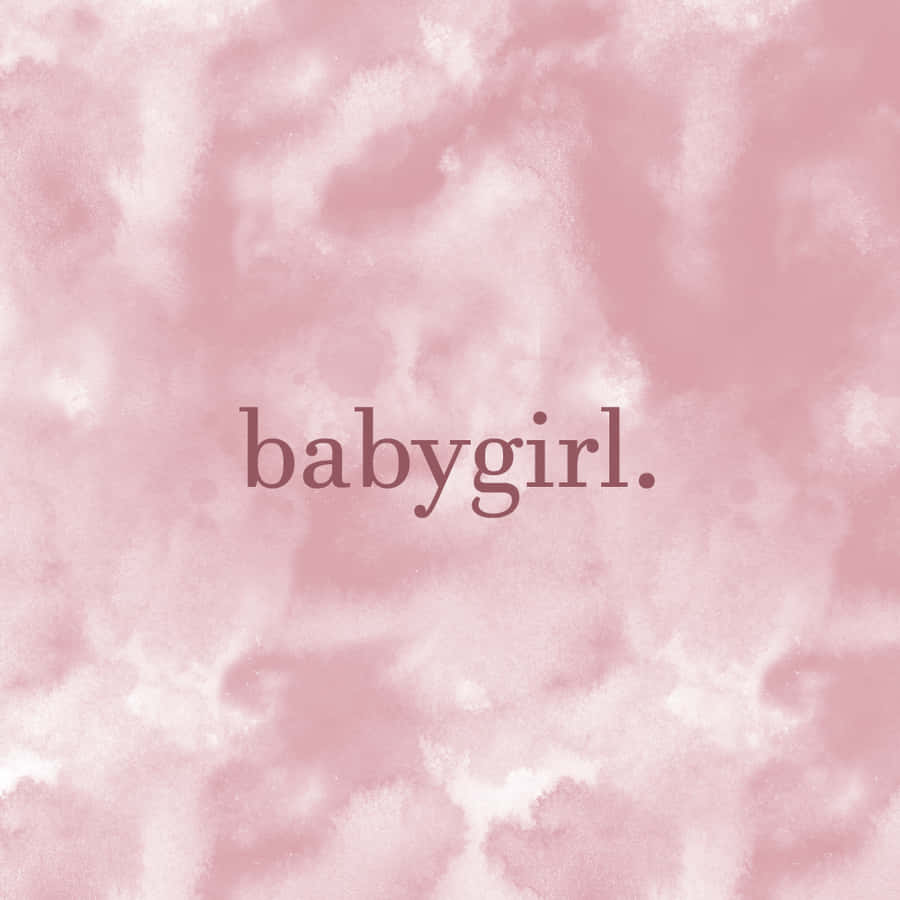 Baby Girl Rosa Wallpaper