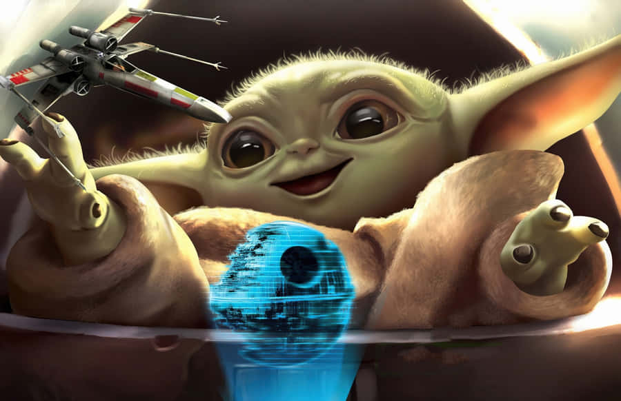 Baby Yoda Pictures Wallpaper