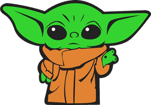 Baby Yoda Svg SVG