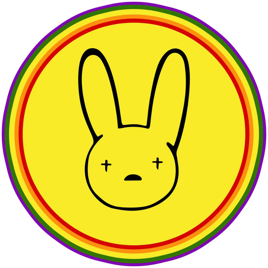 Bad Bunny Logo Hintergrund