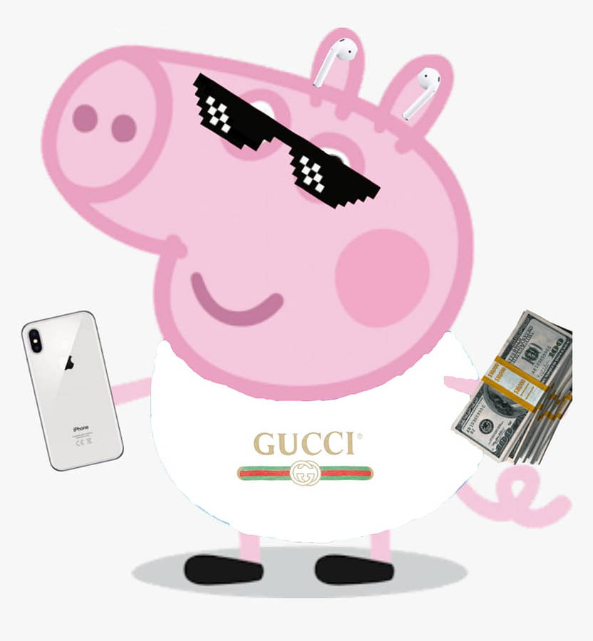 Baddie Peppa Pig Fond d'écran