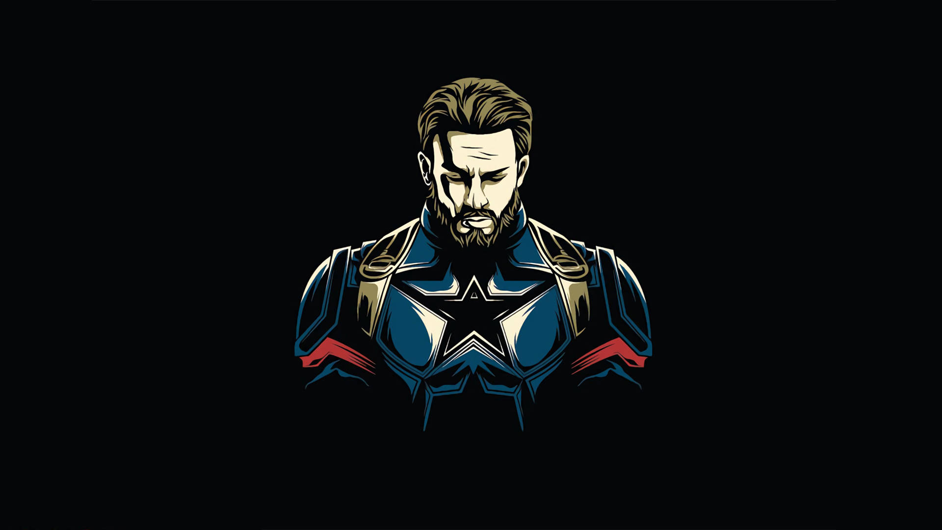 Bærbar Captain America Wallpaper