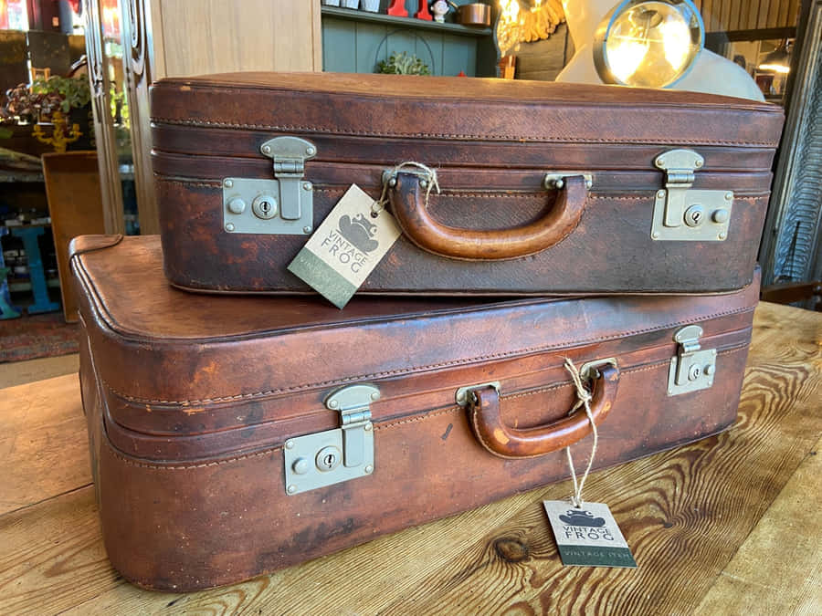 Bagages Vintage Fond d'écran