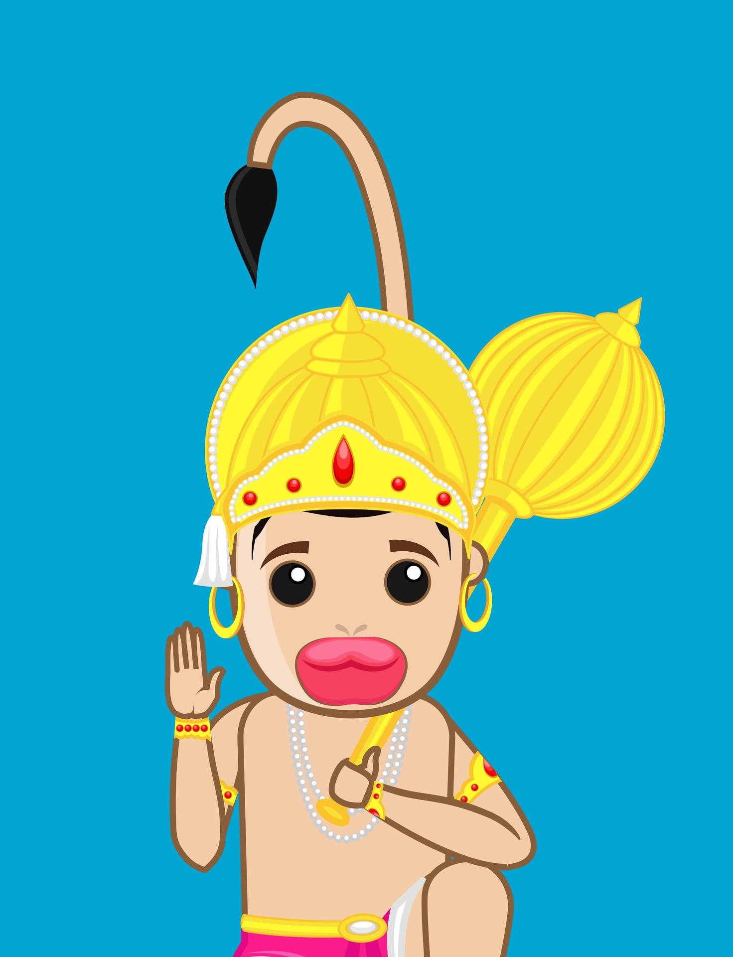 Bambino Hanuman Sfondo