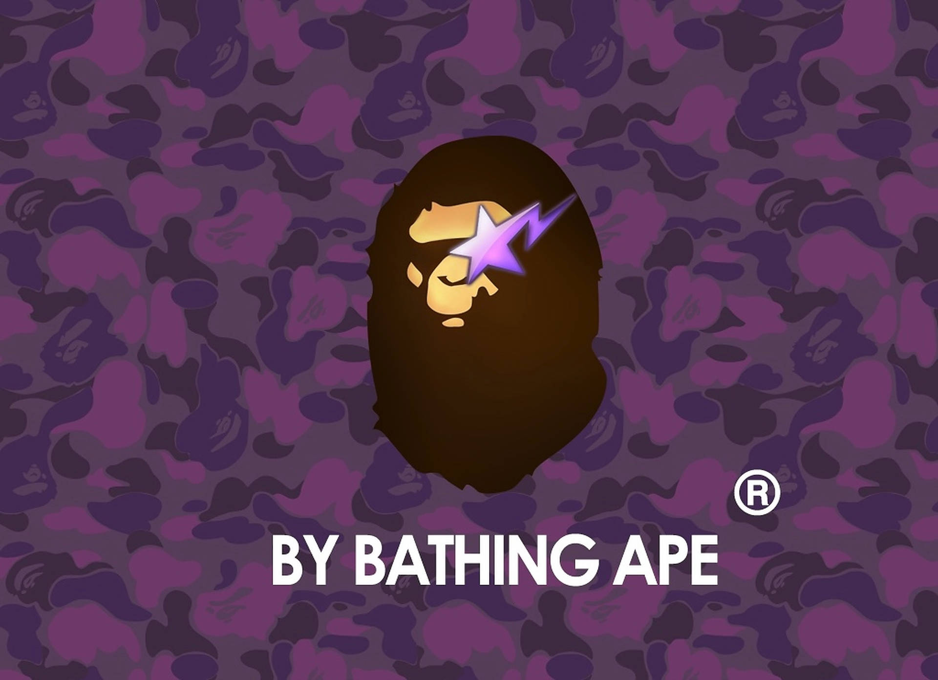 Bape Logo Achtergrond