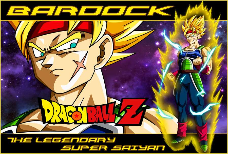 Bardock the legendary Super Saiyan with glowing aura and lightning fists in space. — Bardock Wallpaper