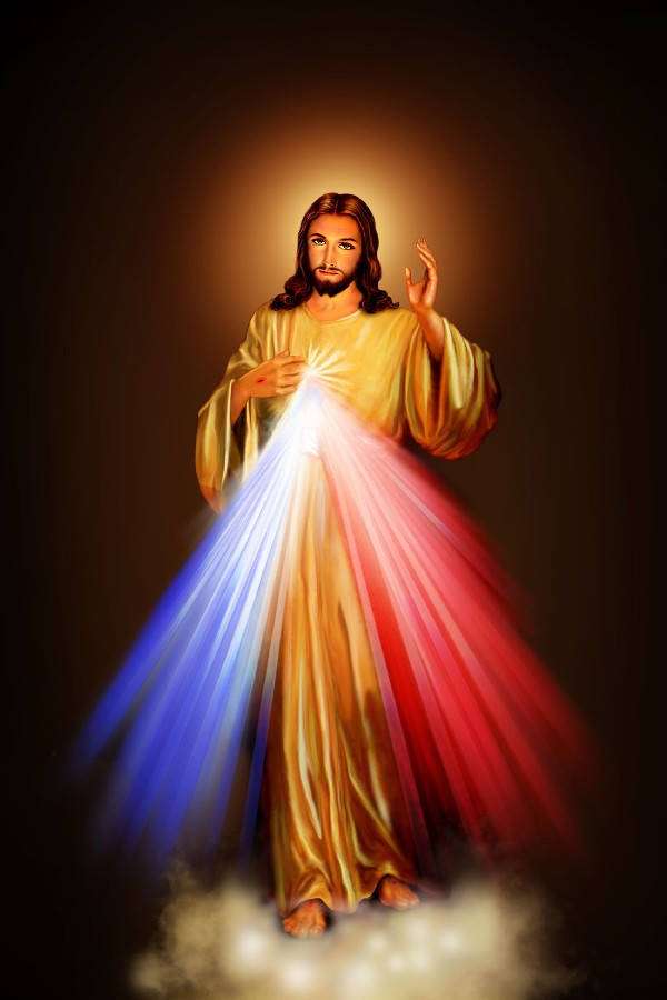 GöttlicheBarmherzigkeit Jesus Telefon — Barmherzigkeit Wallpaper
