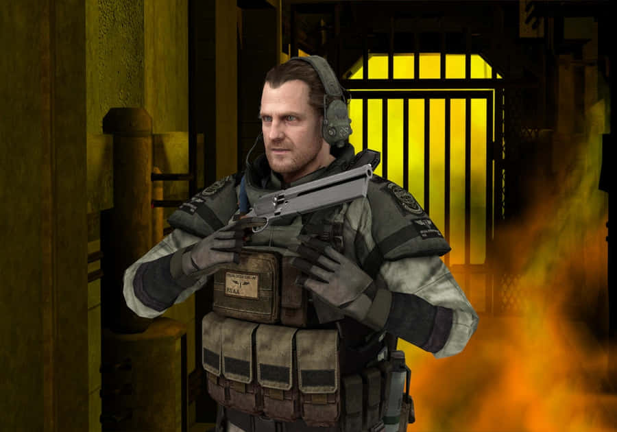 Barry Burton Bakgrunnsbildet