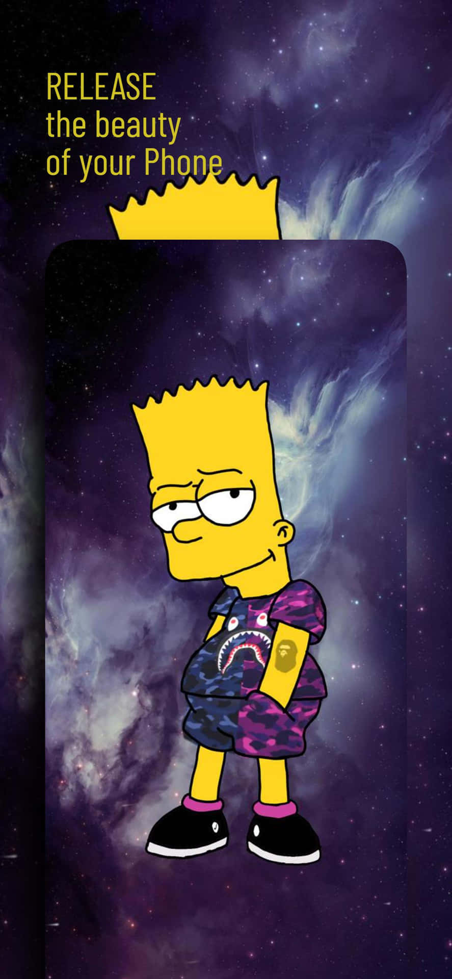 Bart Simpson Aesthetic Achtergrond