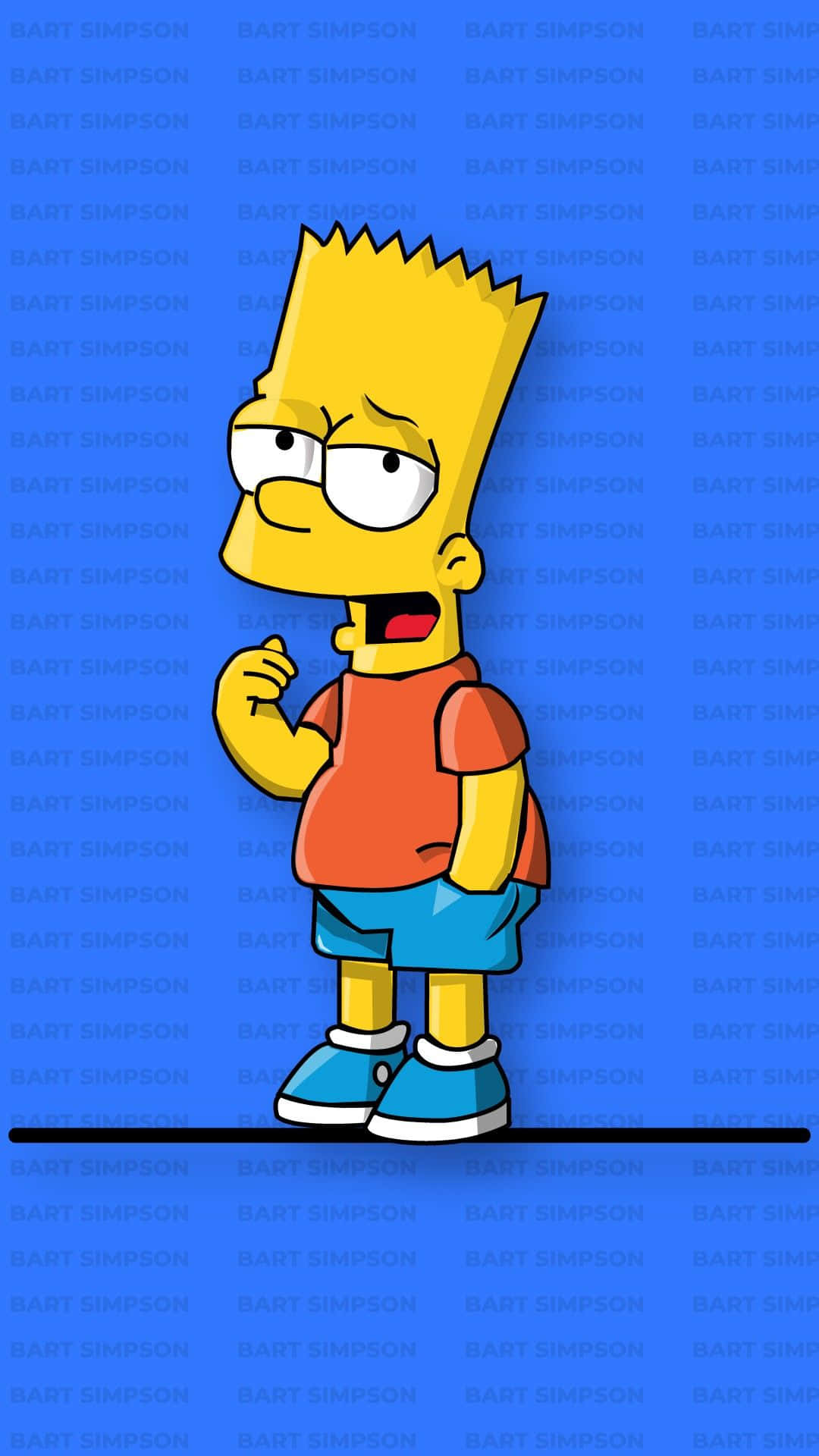 Bart Simpson Weed Wallpaper