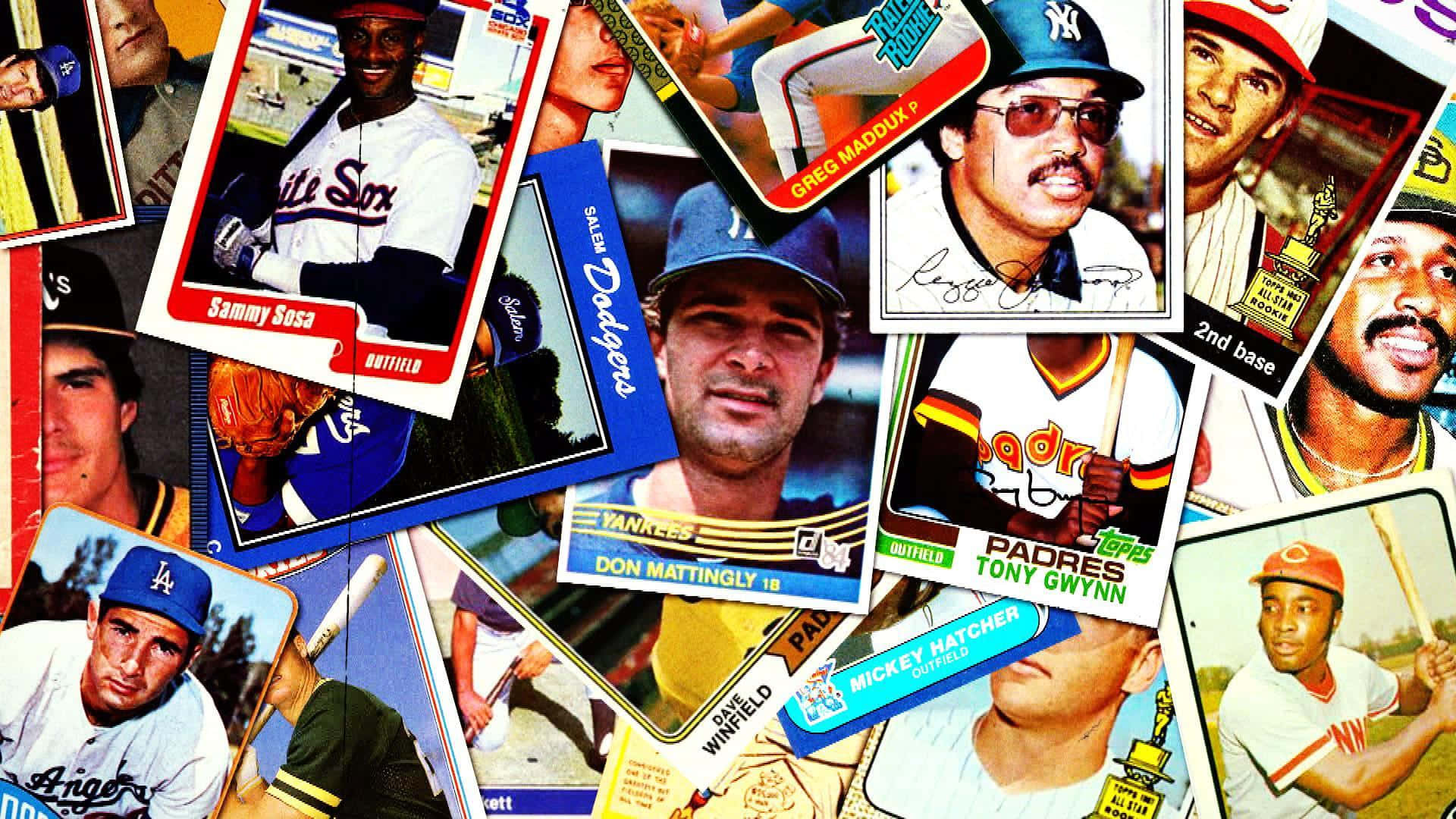 Baseball Cards Wallpaper