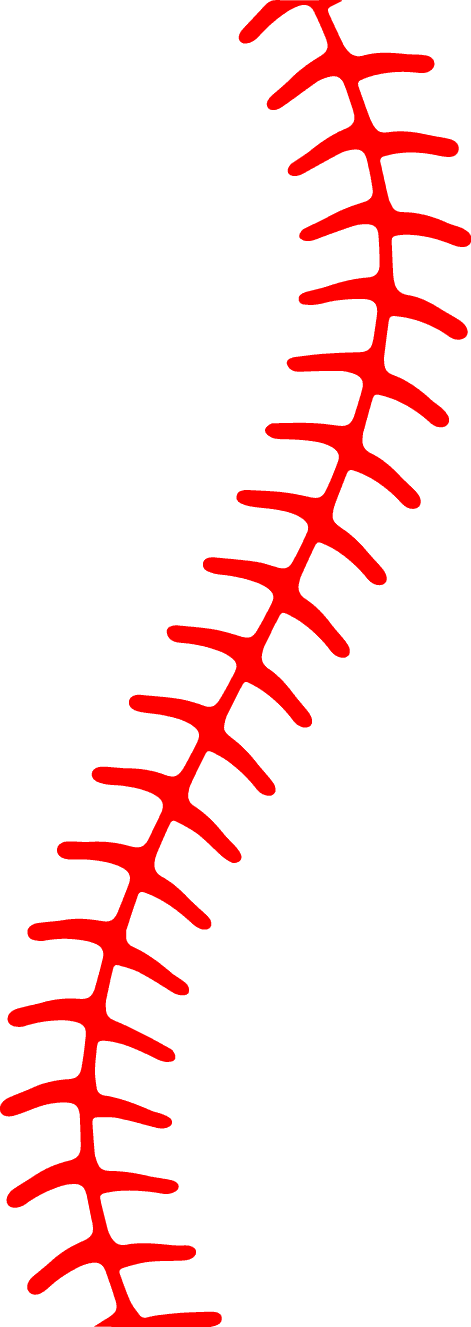 Baseball Laces Svg SVG