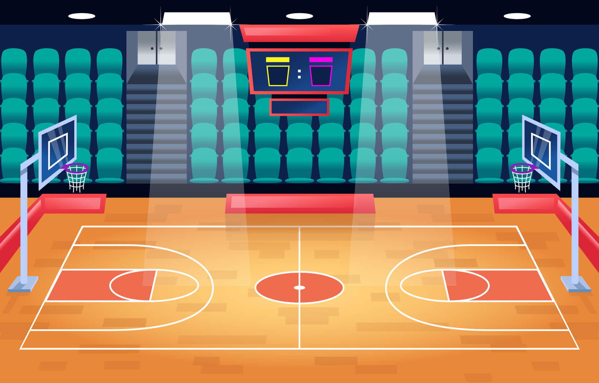 Basketball Court Pictures Wallpaper