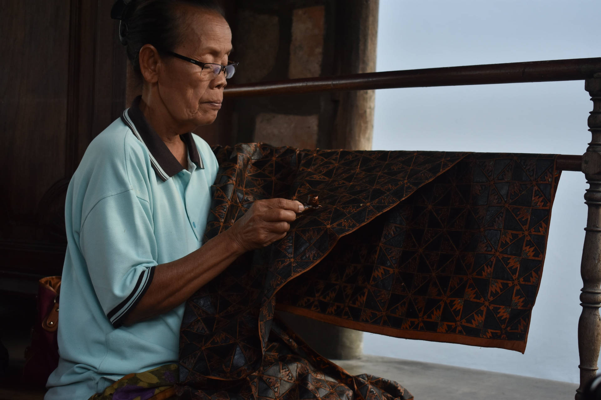 Batik Papel de Parede