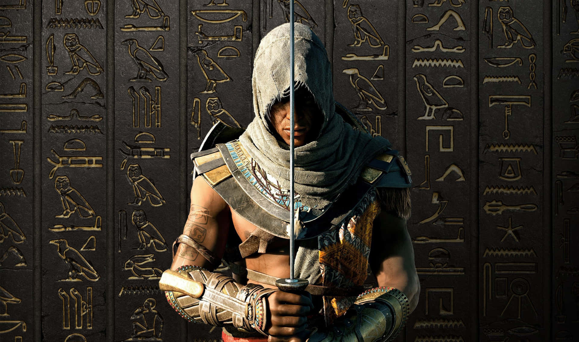 Assassins Creed Origins Bayek Running UHD 4K Wallpaper  Pixelzcc