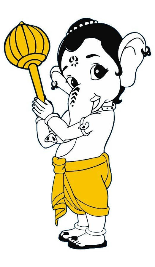 Bayi Ganesh Wallpaper