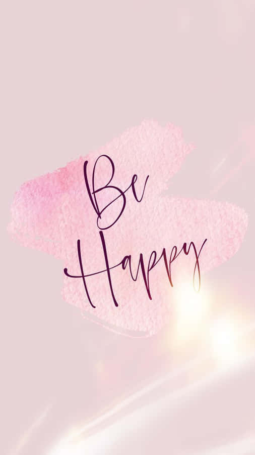 Be Happy Background Wallpaper