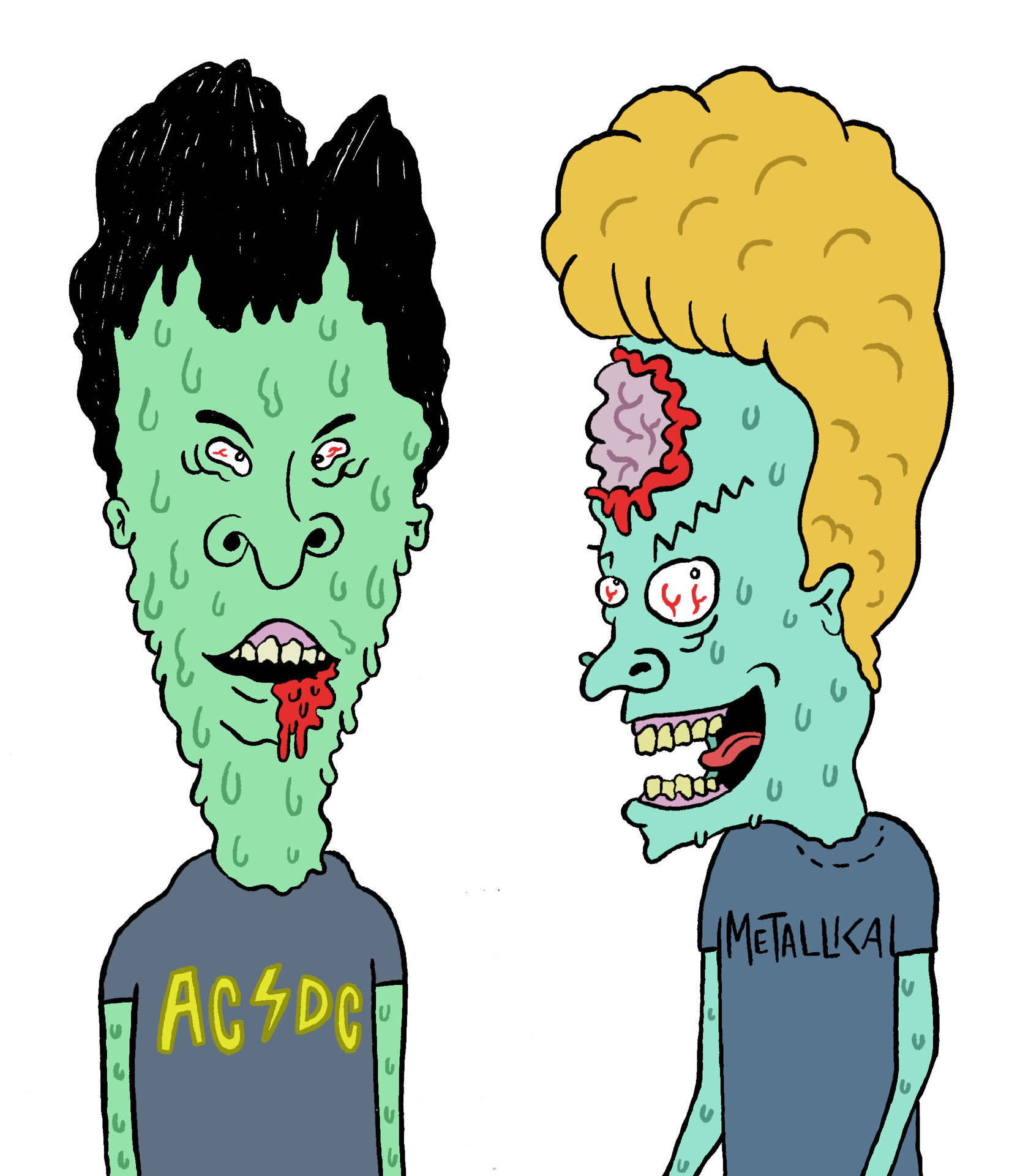 Beavis E Butt Head Sfondo