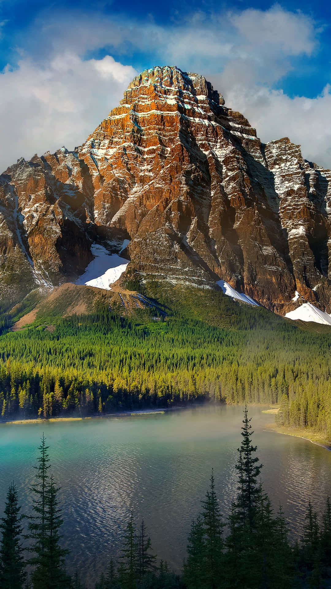 Belle Montagne Fond d'écran