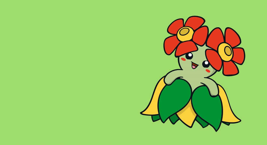 Bellossom Achtergrond