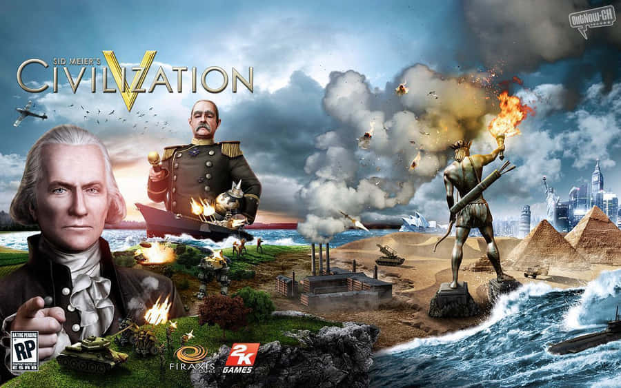 Best Civilization V Background Wallpaper