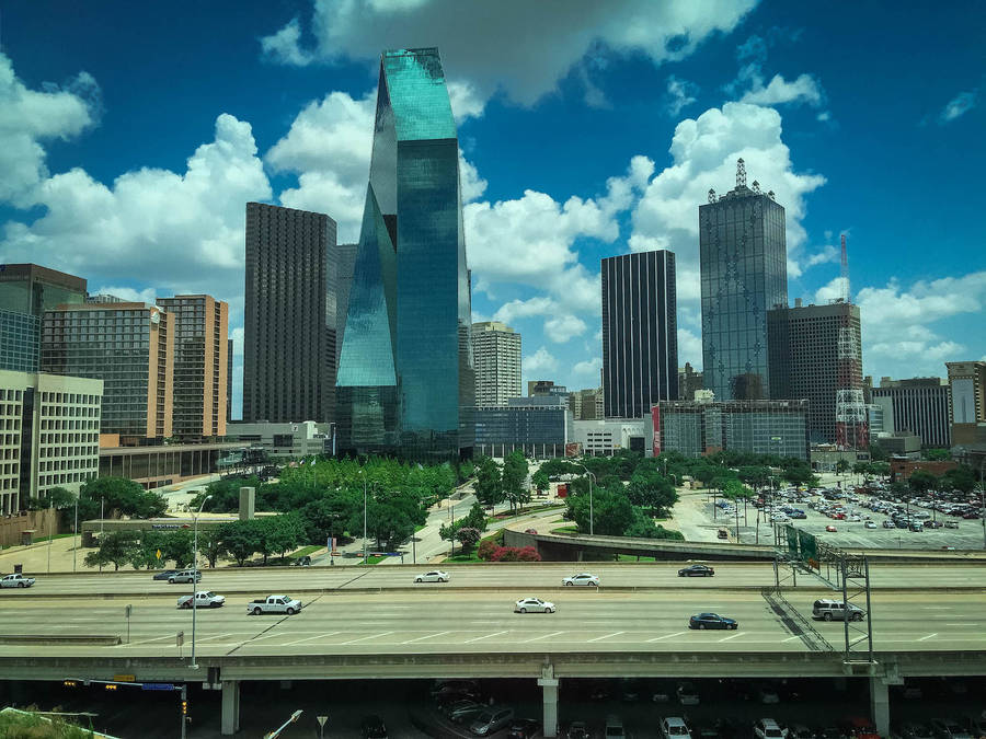 Bilder Der Skyline Von Dallas