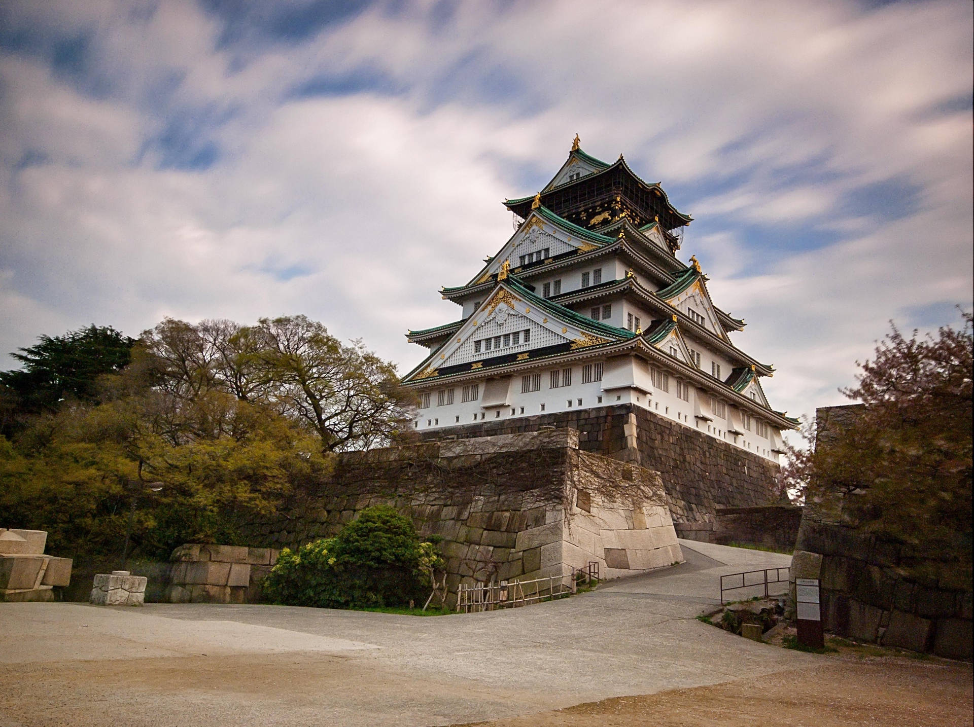 Bilder Vom Schloss Osaka