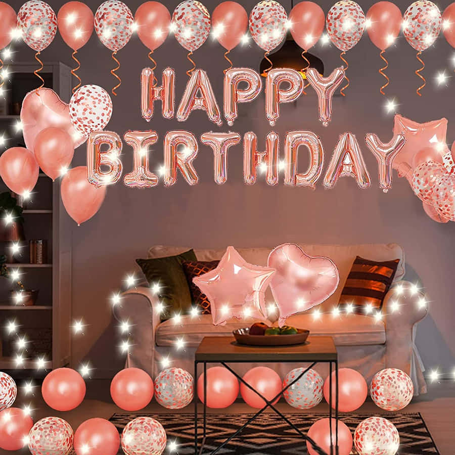 Birthday Party Background Wallpaper