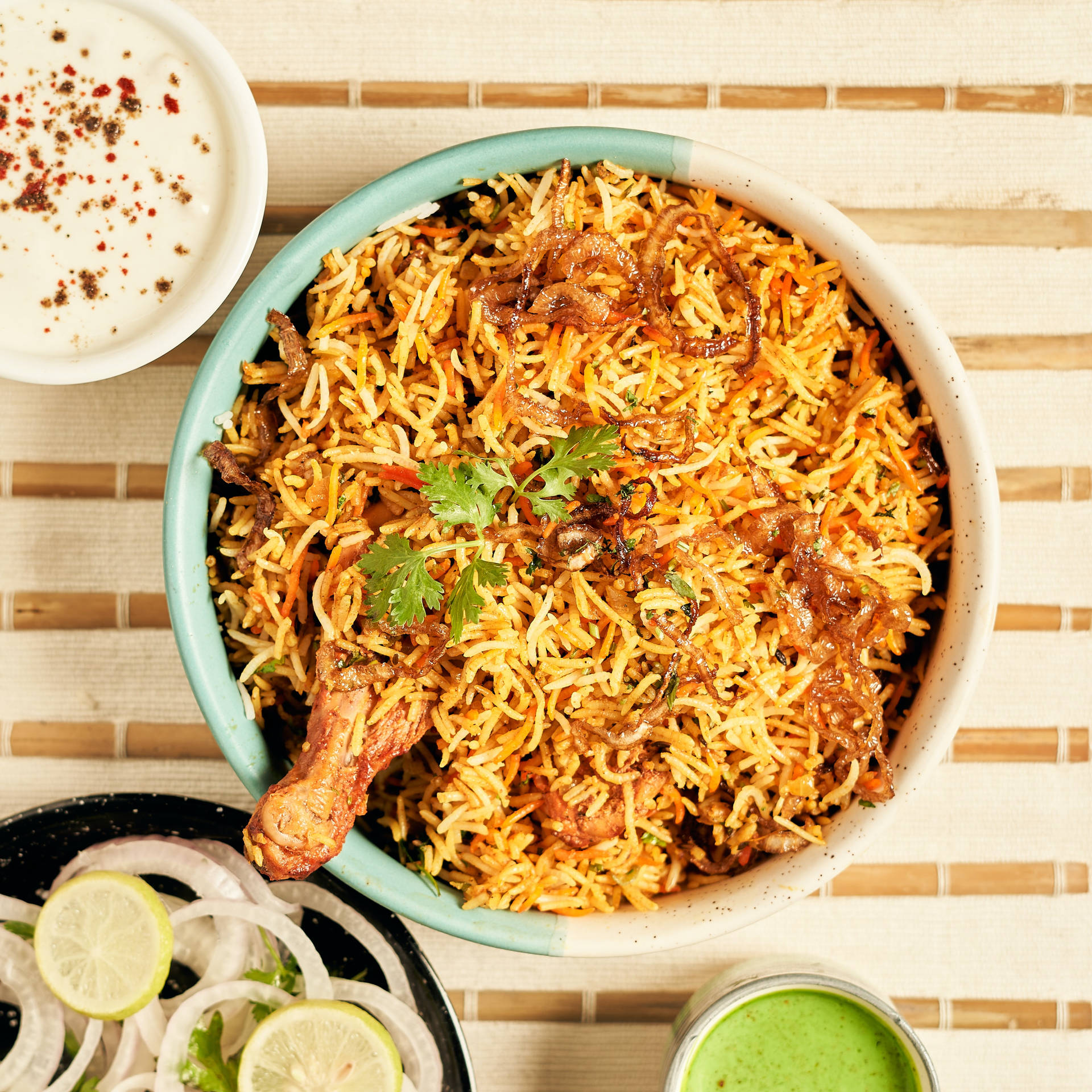 Biryani Achtergrond