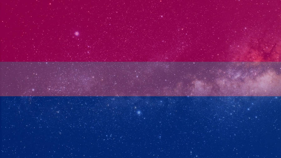 Bisexueller Flaggenhintergrund