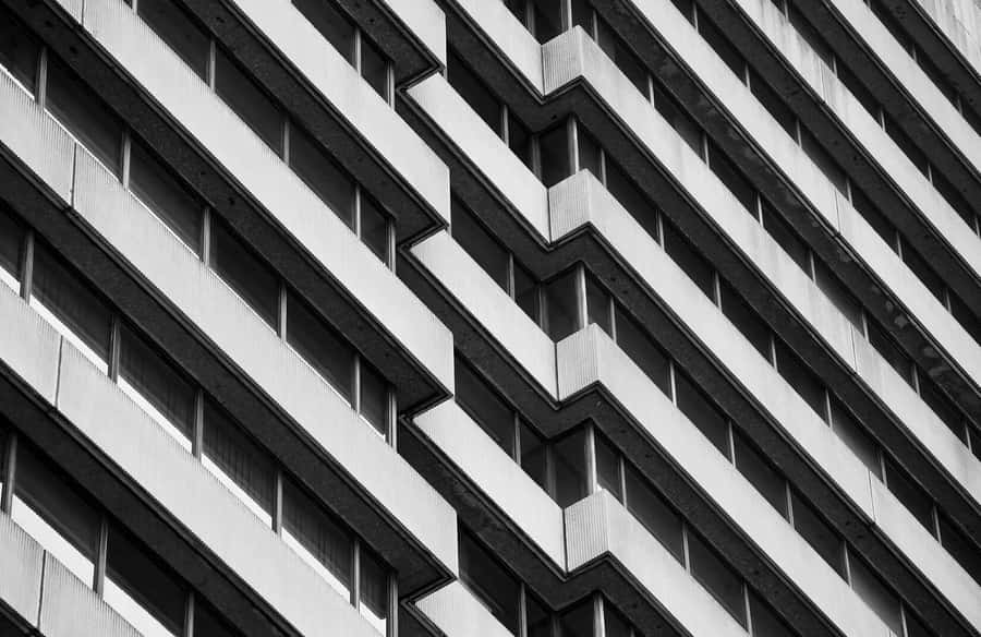 architecture wallpaper black and white