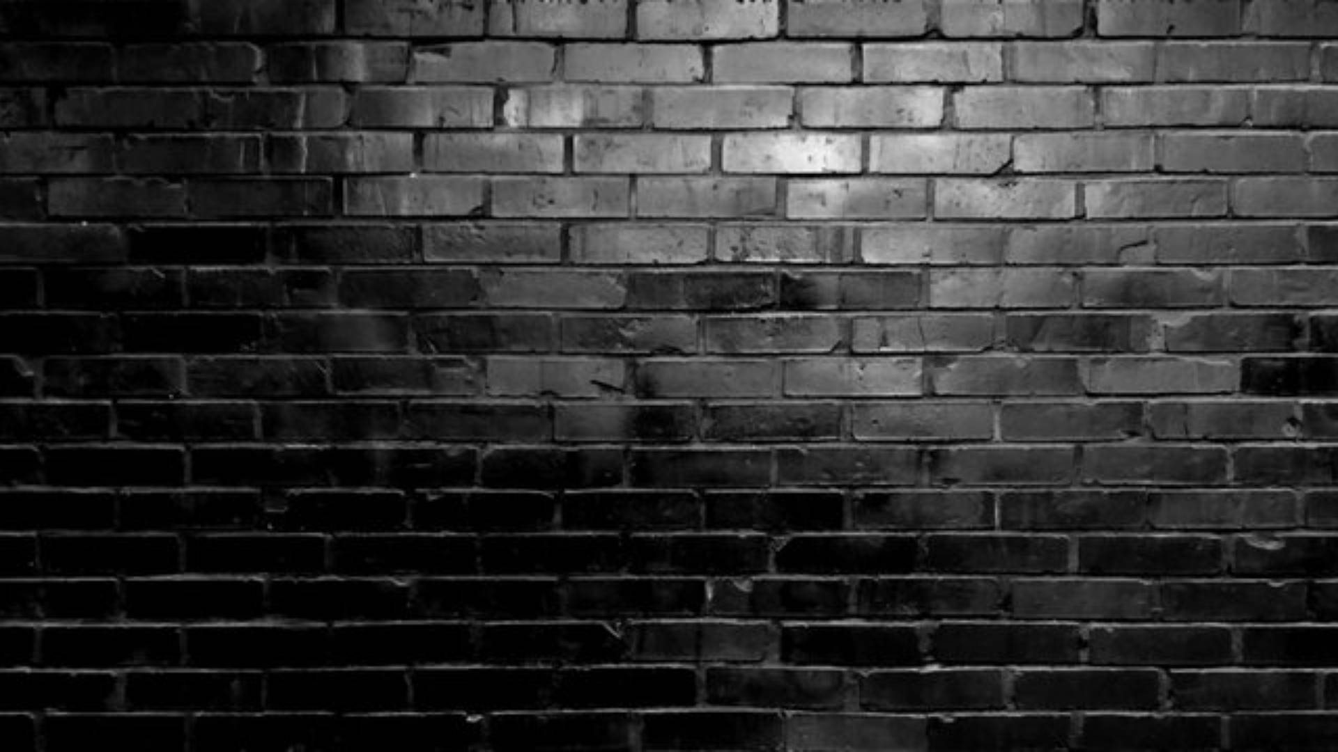 bricks black and white