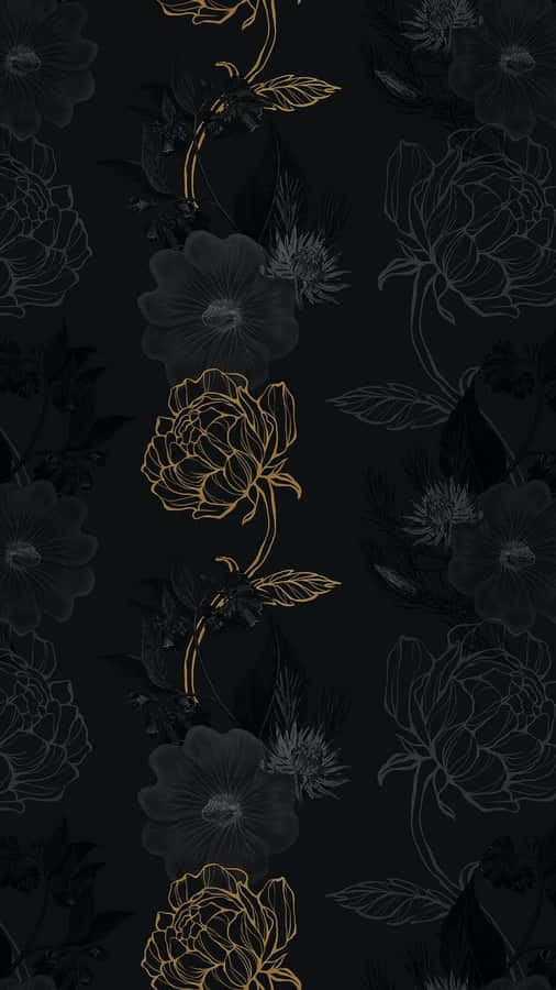 Black Flower Pictures Wallpaper