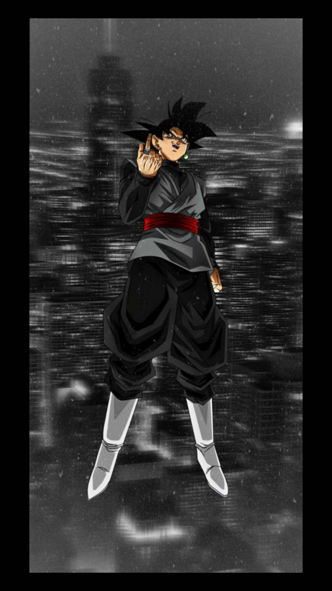 Black Goku Dal Vivo Sfondo