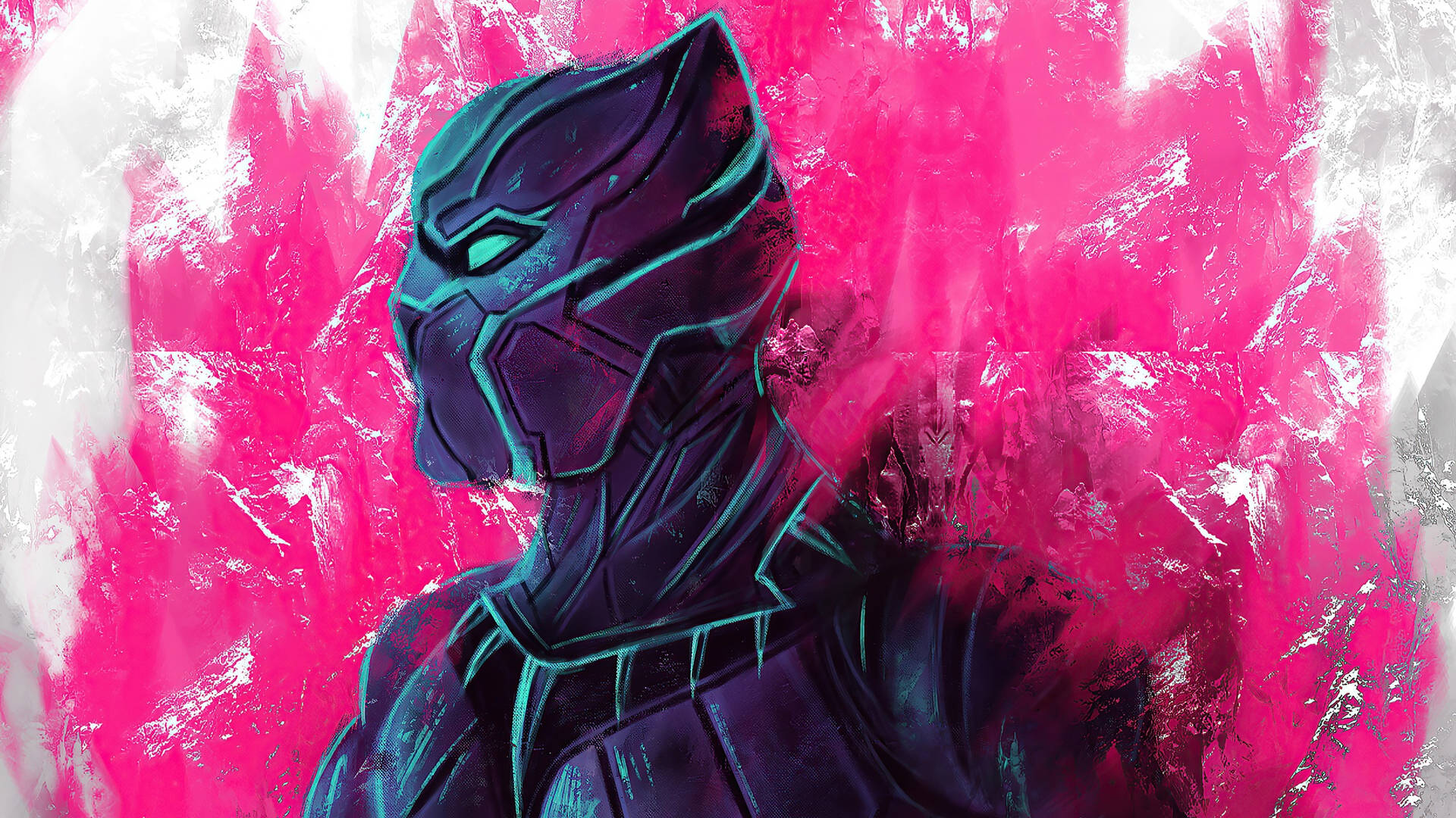 Black Panther Superhero Wallpaper