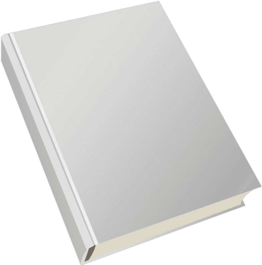 Blank Book Cover Png