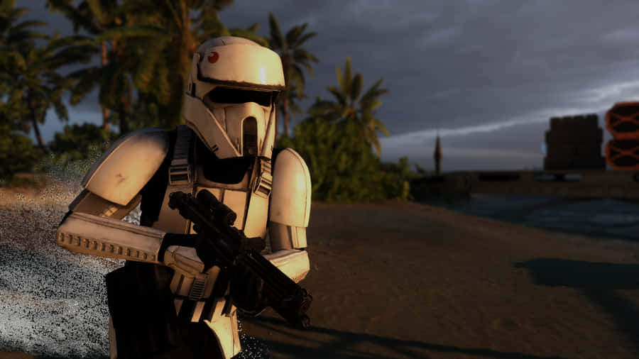 Blaster Rifles Wallpaper