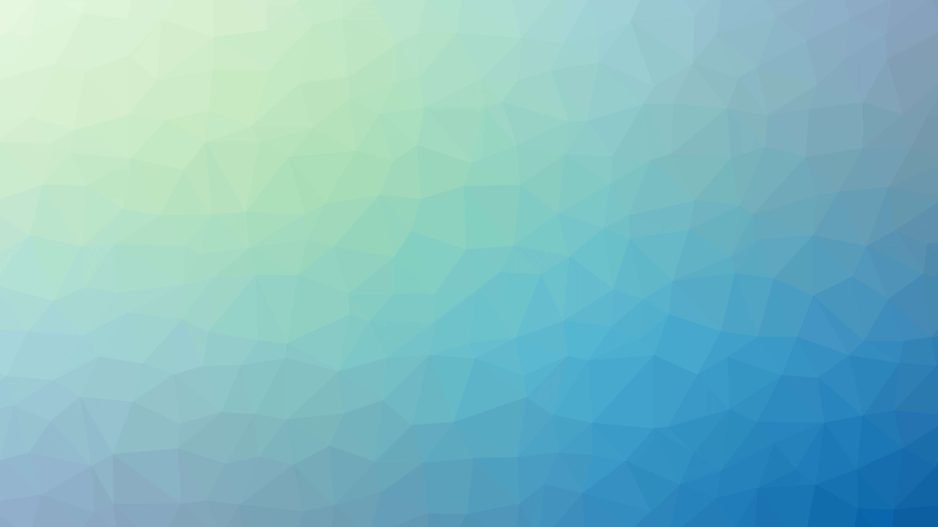 Abstract geometric gradient background in calming blue and green tones. — Blue Geometric Background