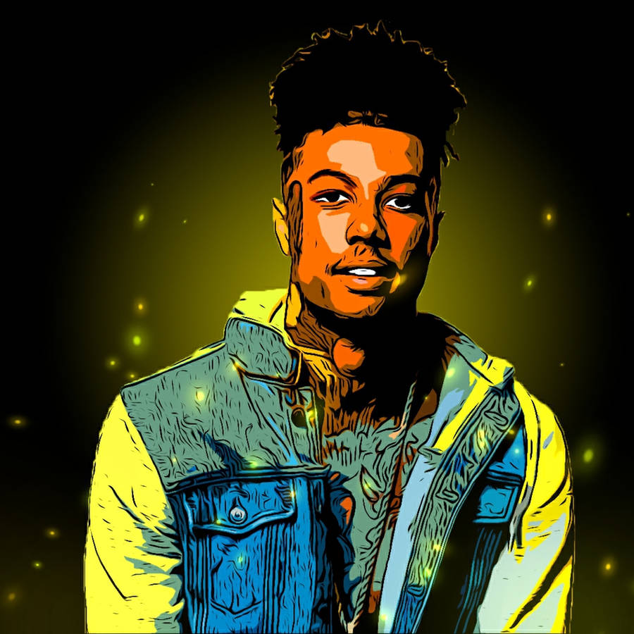Blueface Background