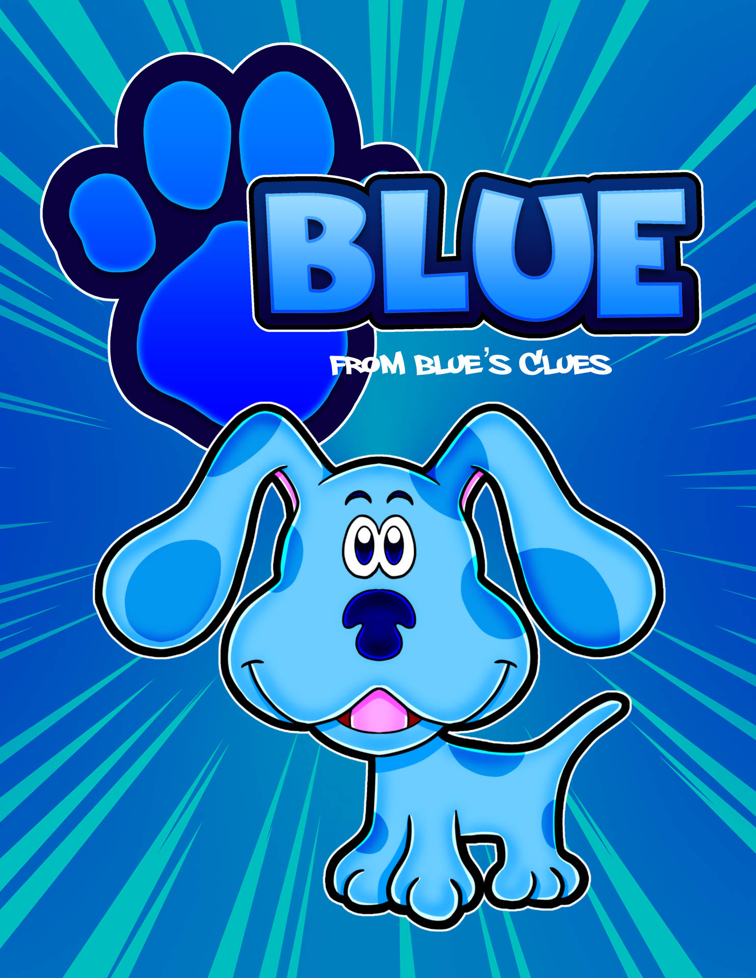 Blues Clues Bakgrunnsbildet