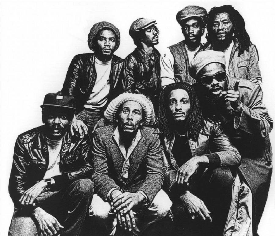 Bob Marley Og Wailers Wallpaper