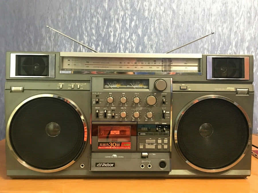 Boombox Bakgrunnsbildet