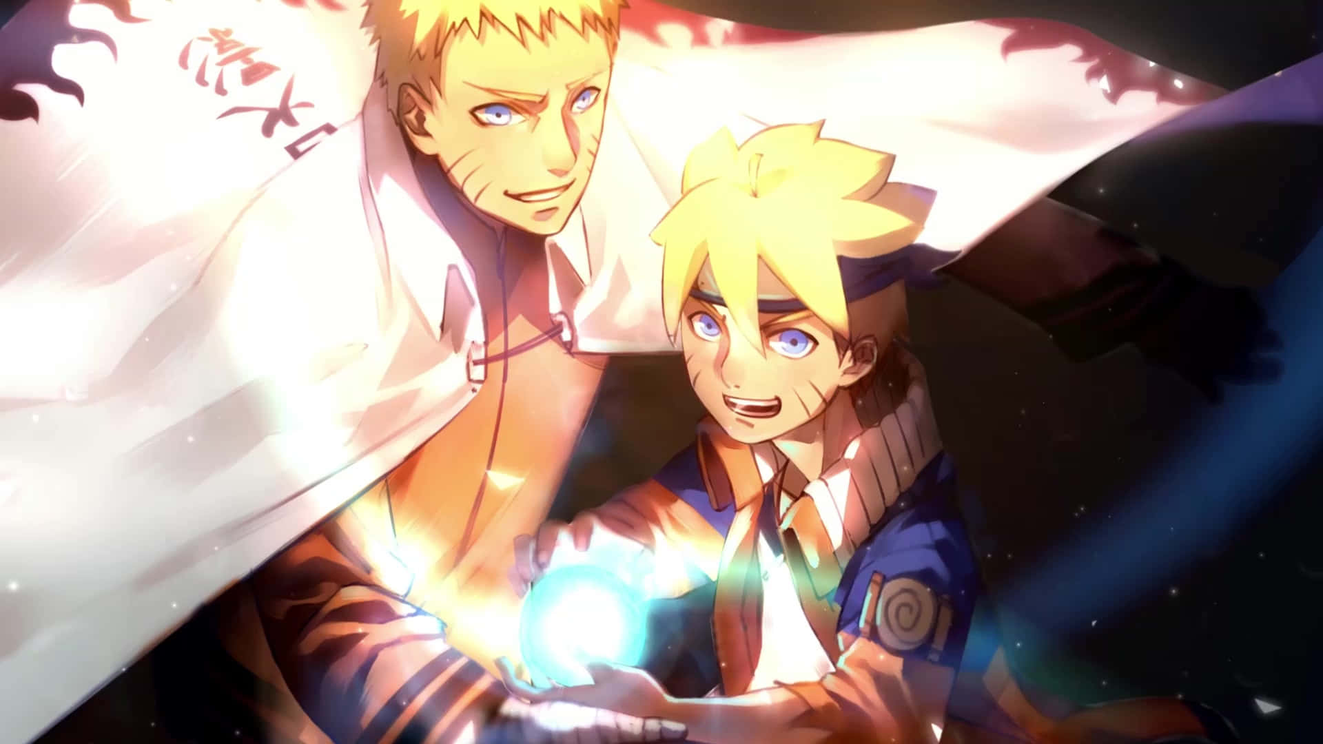 Boruto And Naruto Bakgrunnsbildet