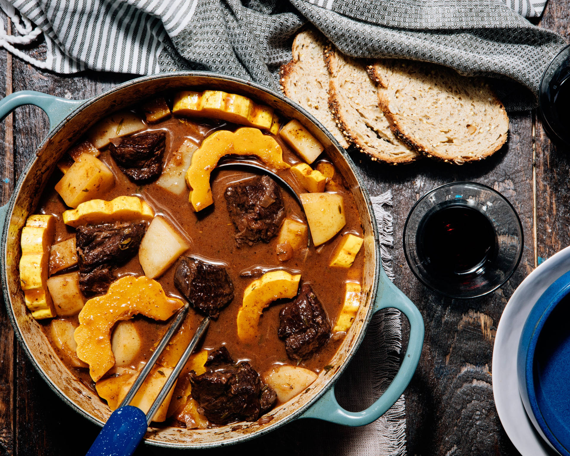 Bourguignon Di Manzo Sfondo