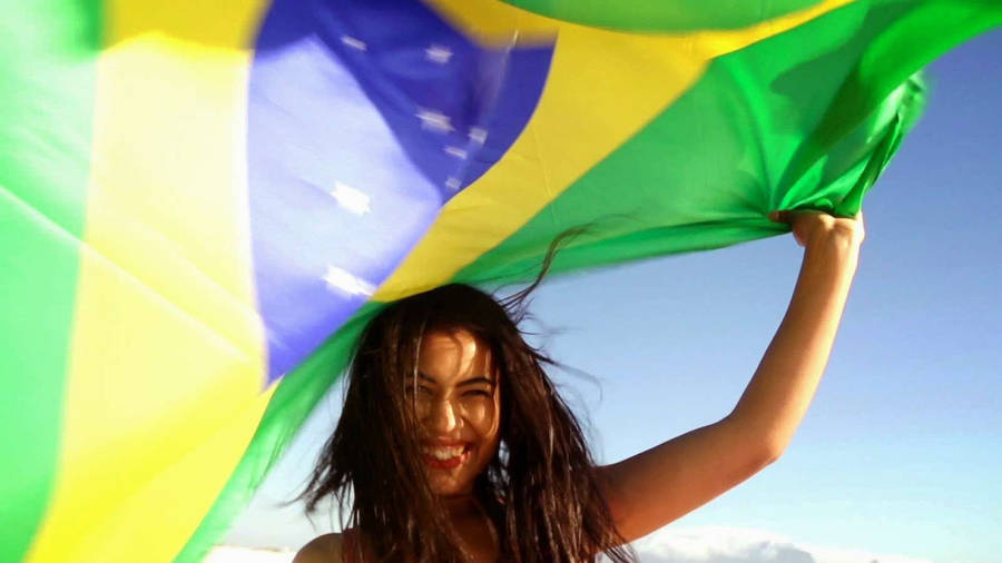 Braziliaanse Vrouw Achtergrond