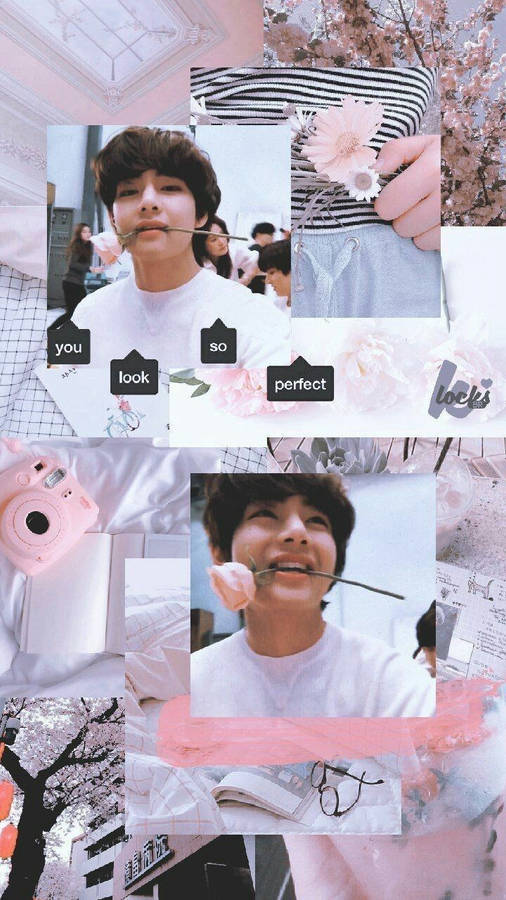 Bts V Aesthetic Taustakuva