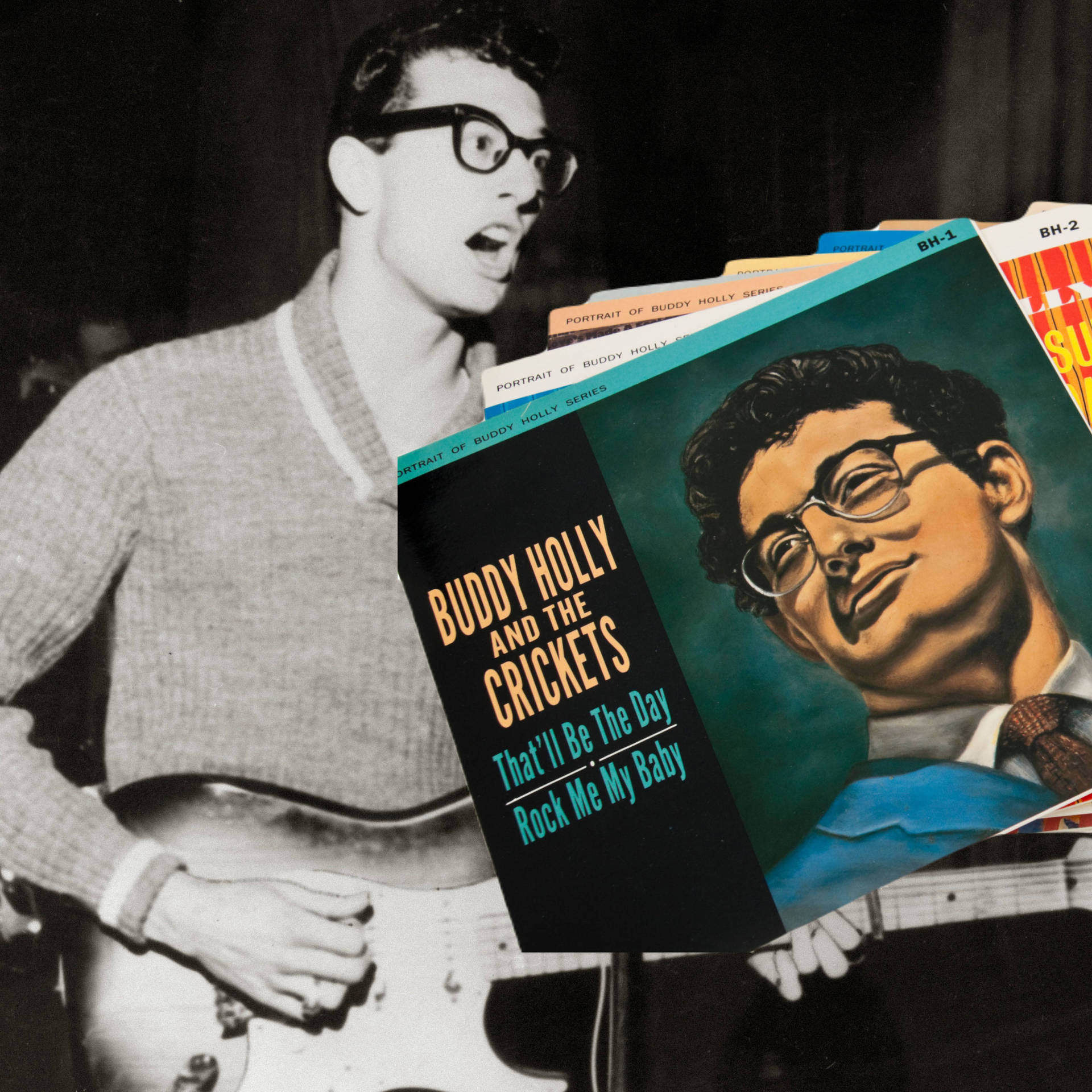 Buddy Holly And The Crickets Bakgrunnsbildet